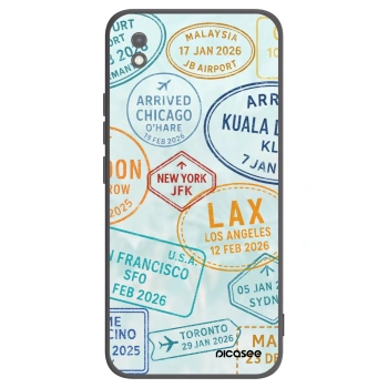 Picasee crna silikonska maskica za Xiaomi Redmi 9AT - PASSPORT EDITION