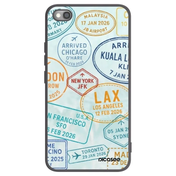 Picasee crna silikonska maskica za Xiaomi Redmi Note 11S 5G - PASSPORT EDITION
