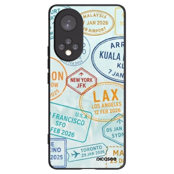 Picasee crna silikonska maskica za Honor 50 5G - PASSPORT EDITION