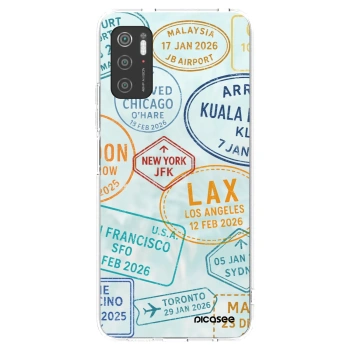 Picasee silikonska prozirna maskica za Xiaomi Poco M3 Pro 5G - PASSPORT EDITION