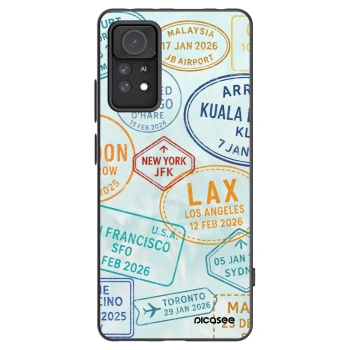 Picasee crna silikonska maskica za Xiaomi Redmi Note 11 Pro 5G - PASSPORT EDITION