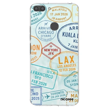 Picasee silikonska prozirna maskica za Huawei P Smart - PASSPORT EDITION