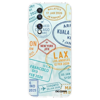 Picasee silikonska prozirna maskica za Honor 70 - PASSPORT EDITION