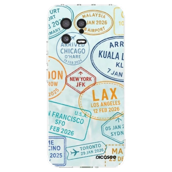 Picasee silikonska prozirna maskica za Xiaomi 13 - PASSPORT EDITION