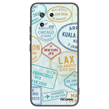 Picasee crna silikonska maskica za Xiaomi 13 Pro - PASSPORT EDITION