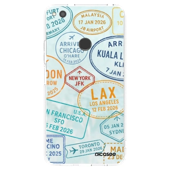 Picasee silikonska prozirna maskica za Huawei Mate 40 Pro - PASSPORT EDITION