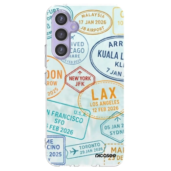 Picasee silikonska prozirna maskica za Samsung Galaxy A54 5G A546B - PASSPORT EDITION