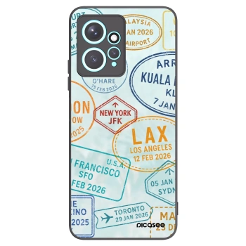Picasee crna silikonska maskica za Xiaomi Redmi Note 12 4G - PASSPORT EDITION