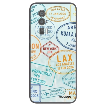 Picasee crna silikonska maskica za Xiaomi Poco F5 Pro 5G - PASSPORT EDITION