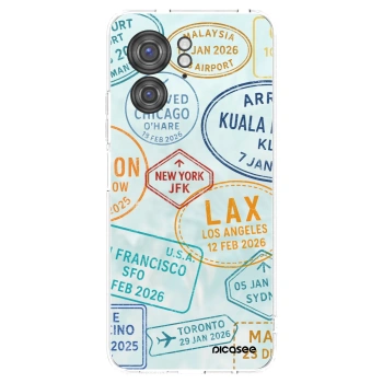 Picasee silikonska prozirna maskica za Motorola Edge 40 - PASSPORT EDITION