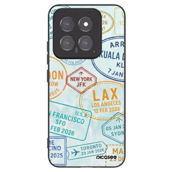Picasee crna silikonska maskica za Xiaomi 14 - PASSPORT EDITION