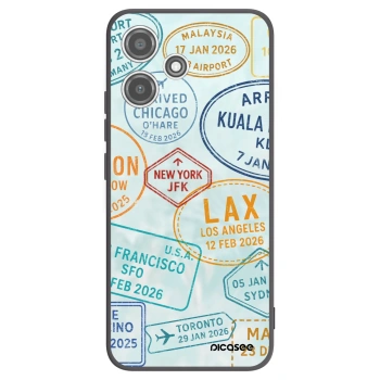 Picasee crna silikonska maskica za Xiaomi Redmi 12 5G - PASSPORT EDITION