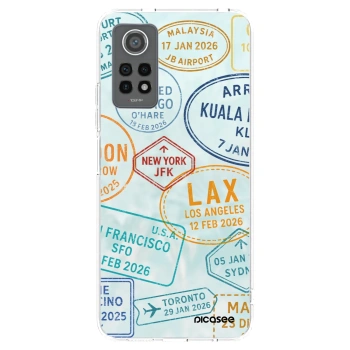 Picasee silikonska prozirna maskica za Xiaomi Redmi Note 12 Pro 4G - PASSPORT EDITION