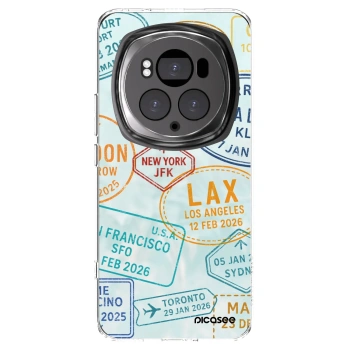 Picasee silikonska prozirna maskica za Honor Magic6 Pro - PASSPORT EDITION