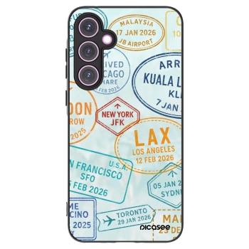 Picasee crna silikonska maskica za Samsung Galaxy A35 5G A356B - PASSPORT EDITION