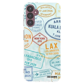 Picasee silikonska prozirna maskica za Samsung Galaxy A05s A057G - PASSPORT EDITION