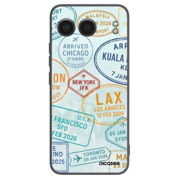 Picasee crna silikonska maskica za OnePlus Nord 4 - PASSPORT EDITION