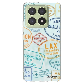 Picasee silikonska prozirna maskica za Xiaomi 14T - PASSPORT EDITION
