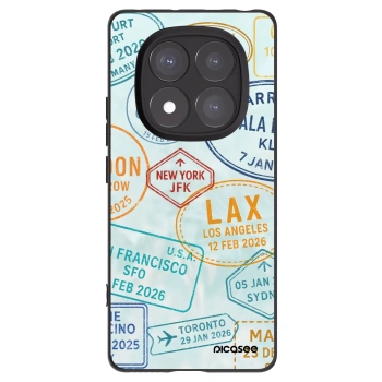 Picasee crna silikonska maskica za Xiaomi Redmi Note 14 Pro 5G - PASSPORT EDITION