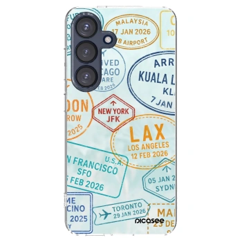 Picasee silikonska prozirna maskica za Samsung Galaxy S25 5G - PASSPORT EDITION