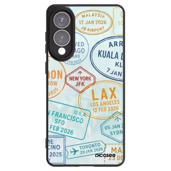 Picasee crna silikonska maskica za Samsung Galaxy S25 Edge 5G - PASSPORT EDITION