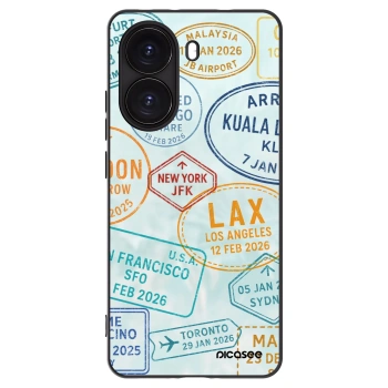 Picasee crna silikonska maskica za Xiaomi Poco X7 Pro 5G - PASSPORT EDITION