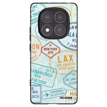 Picasee crna silikonska maskica za Xiaomi Redmi Note 14 Pro 4G - PASSPORT EDITION