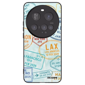 Picasee crna silikonska maskica za Xiaomi 15 Ultra - PASSPORT EDITION