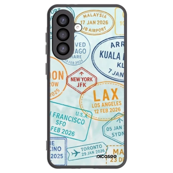 Picasee crna silikonska maskica za Samsung Galaxy A26 5G A266B - PASSPORT EDITION