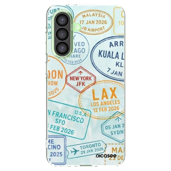 Picasee silikonska prozirna maskica za Samsung Galaxy A26 5G A266B - PASSPORT EDITION