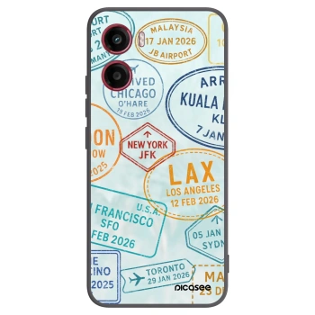 Picasee crna silikonska maskica za Motorola Moto G05 - PASSPORT EDITION