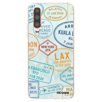 Picasee silikonska prozirna maskica za Huawei P30 - PASSPORT EDITION