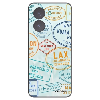Picasee crna silikonska maskica za Xiaomi Redmi A5 - PASSPORT EDITION