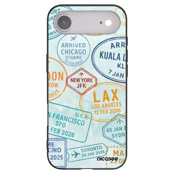 Picasee crna silikonska maskica za Apple iPhone Air - PASSPORT EDITION