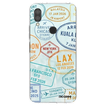 Picasee silikonska prozirna maskica za Xiaomi Redmi 7 - PASSPORT EDITION