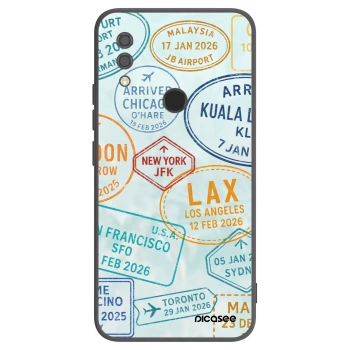 Picasee crna silikonska maskica za Xiaomi Redmi 7 - PASSPORT EDITION