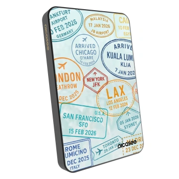 Prijenosni punjač s MagSafe 5 000 mAh Sivo - PASSPORT EDITION