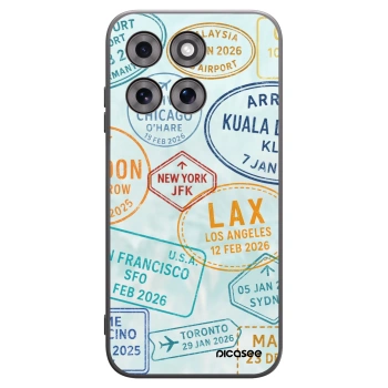 Picasee crna silikonska maskica za Motorola Moto G77 - PASSPORT EDITION