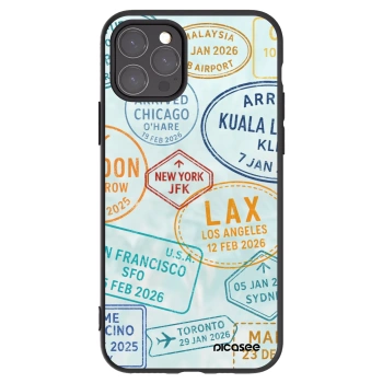 Picasee crna silikonska maskica za Apple iPhone 11 Pro - PASSPORT EDITION
