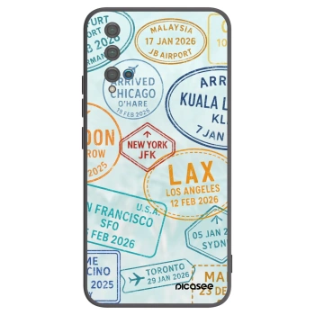 Picasee crna silikonska maskica za Huawei Nova 5T - PASSPORT EDITION
