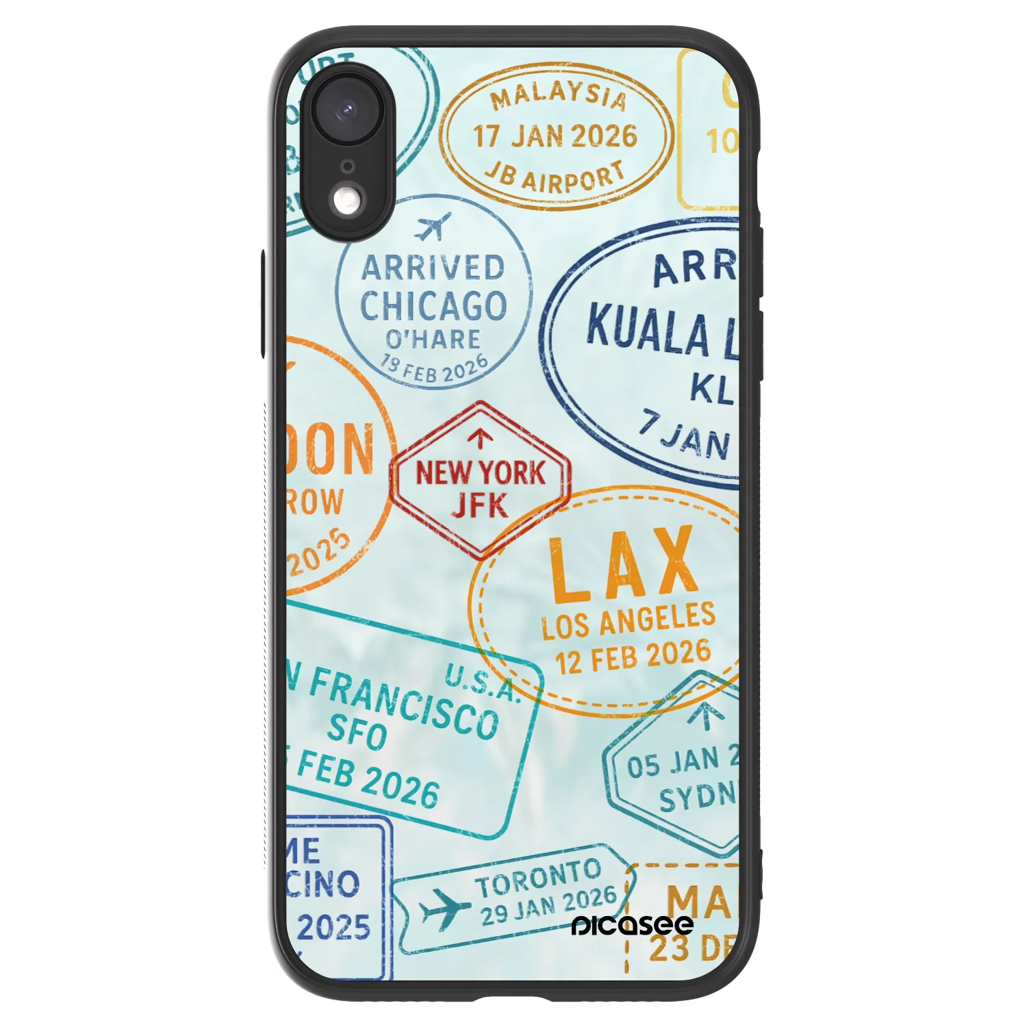 Picasee ULTIMATE CASE za Apple iPhone XR - PASSPORT EDITION