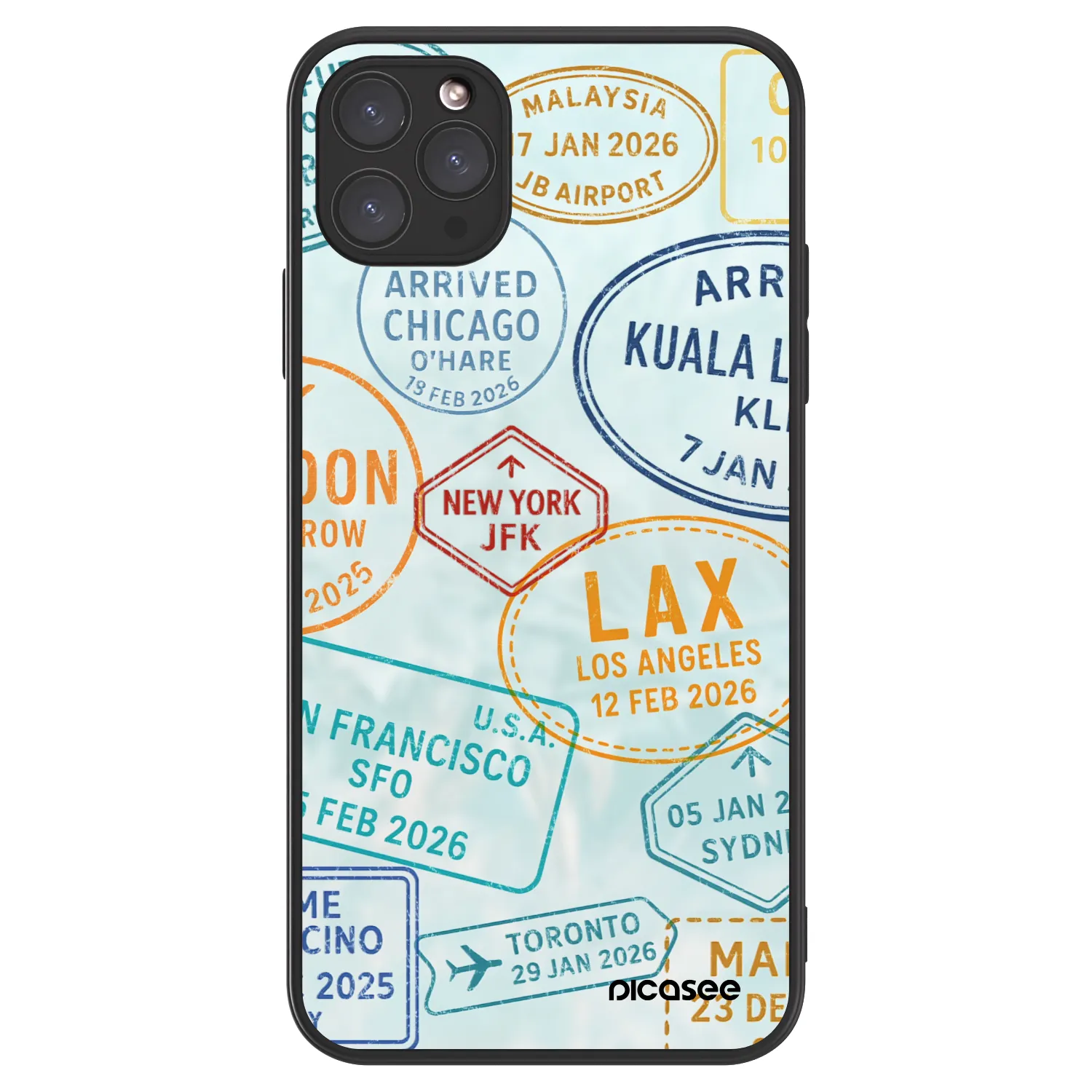 Picasee ULTIMATE CASE za Apple iPhone 11 Pro Max - PASSPORT EDITION
