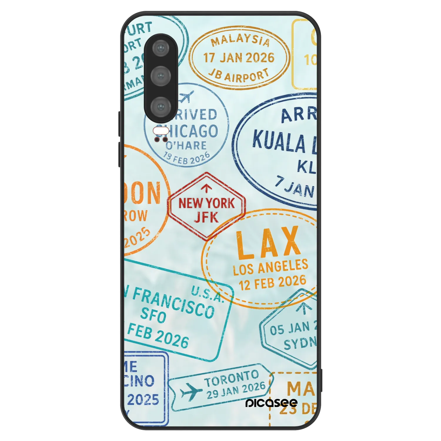 Picasee ULTIMATE CASE za Huawei P30 - PASSPORT EDITION