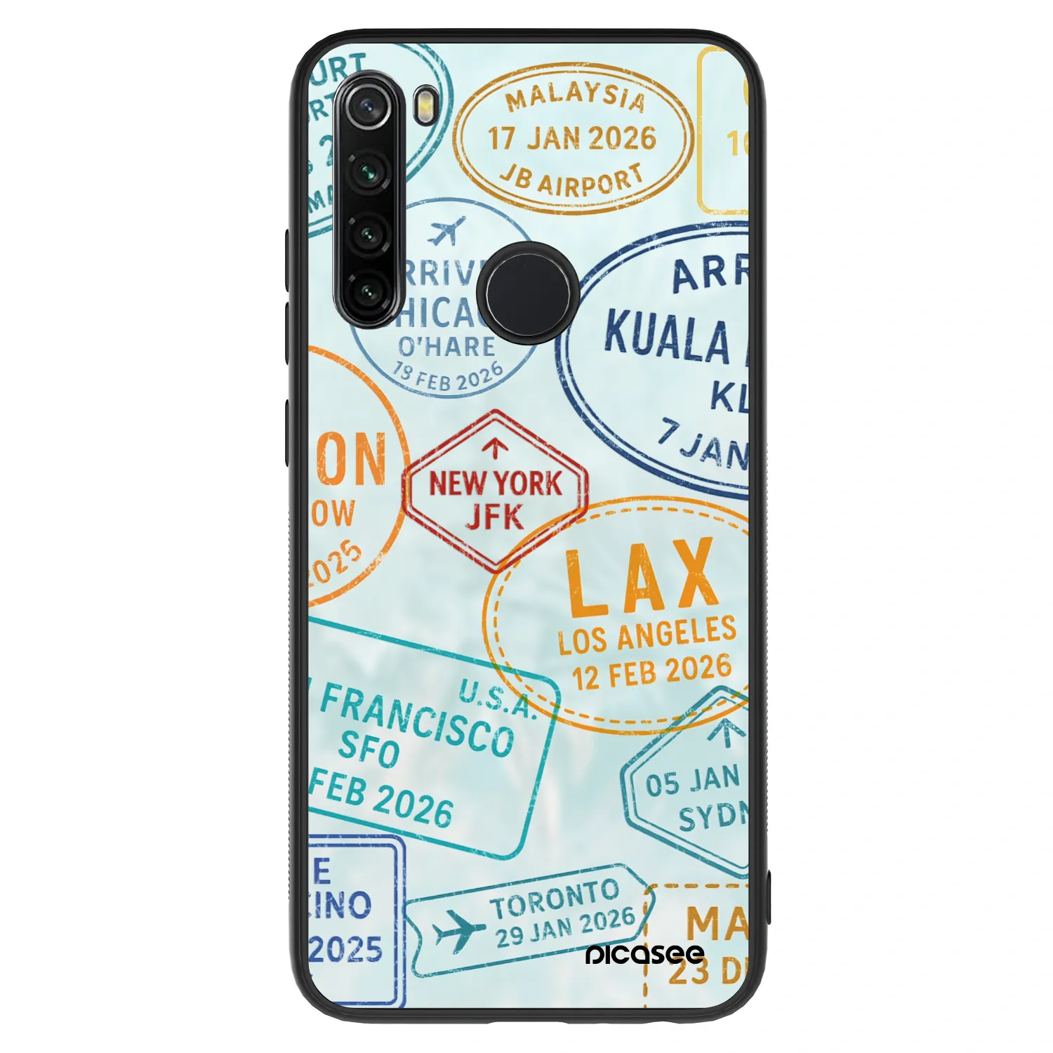 Picasee ULTIMATE CASE za Xiaomi Redmi Note 8 - PASSPORT EDITION