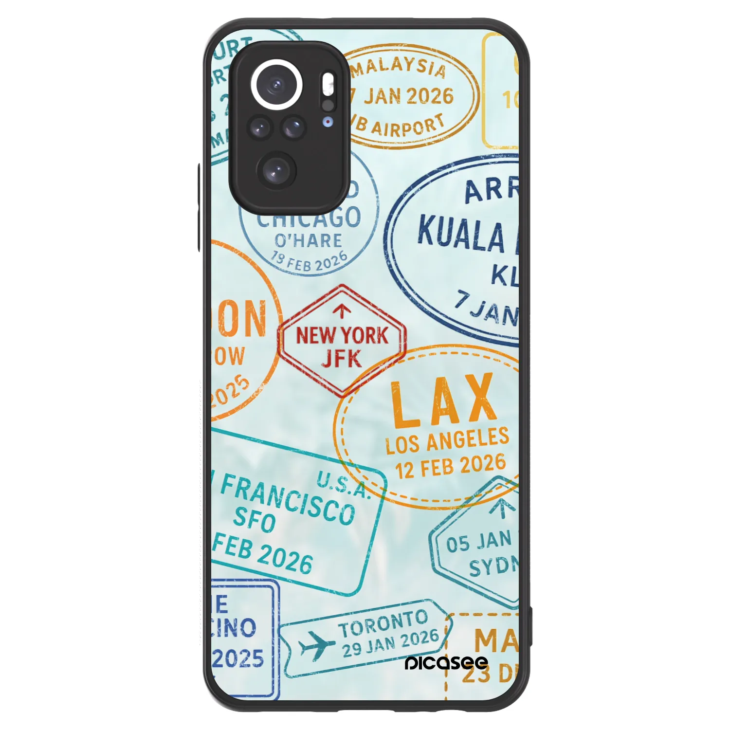 Picasee ULTIMATE CASE za Xiaomi Redmi Note 10 - PASSPORT EDITION