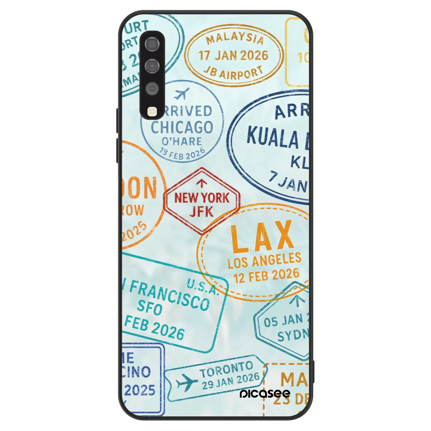 Picasee ULTIMATE CASE za Samsung Galaxy A70 A705F - PASSPORT EDITION