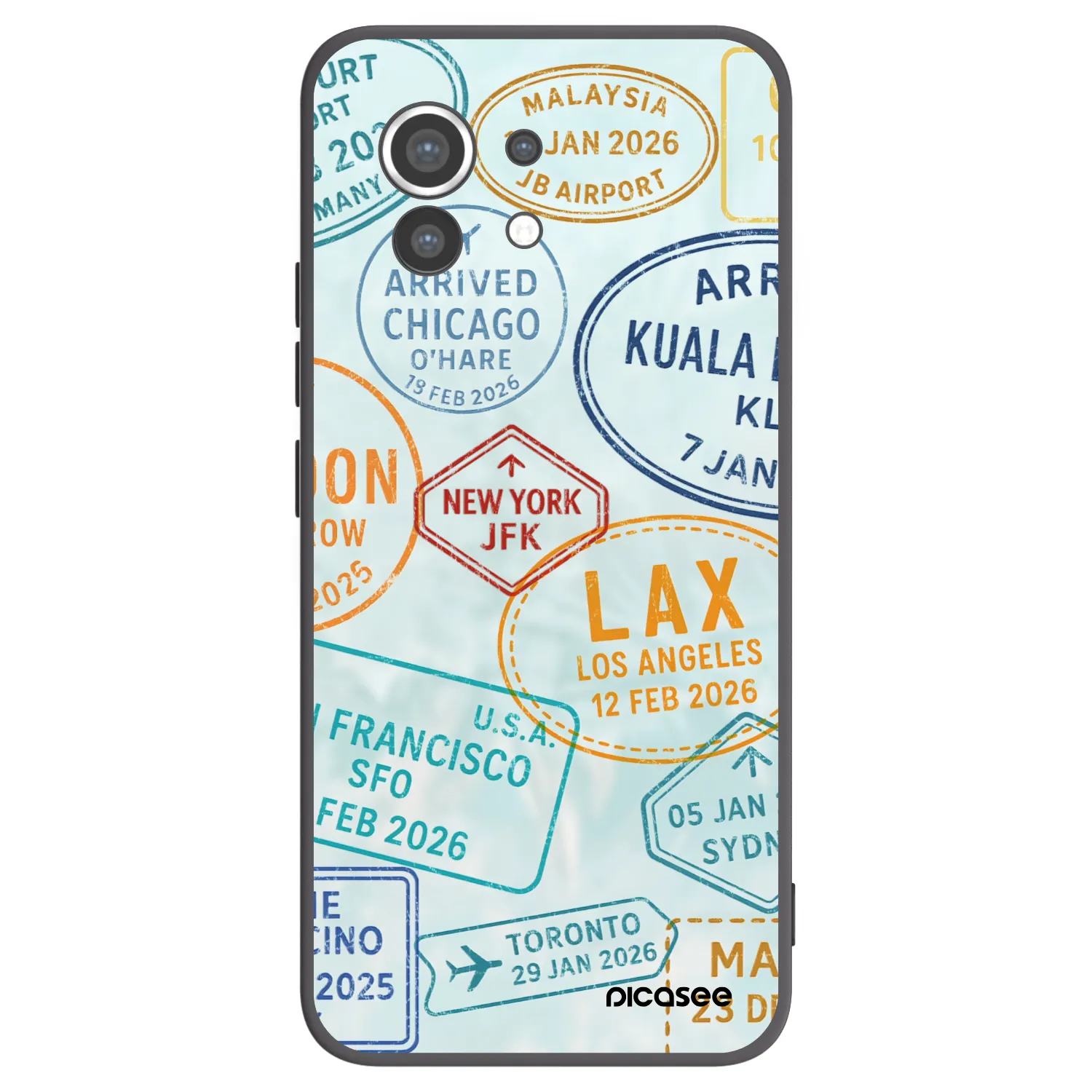 Picasee crna silikonska maskica za Xiaomi Mi 11 - PASSPORT EDITION