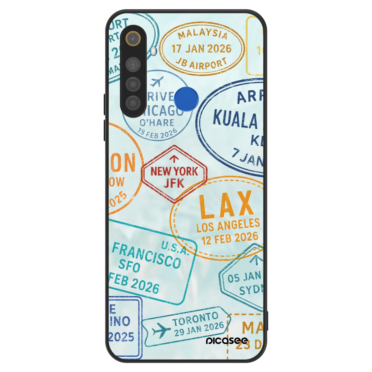 Picasee ULTIMATE CASE za Realme 5 - PASSPORT EDITION