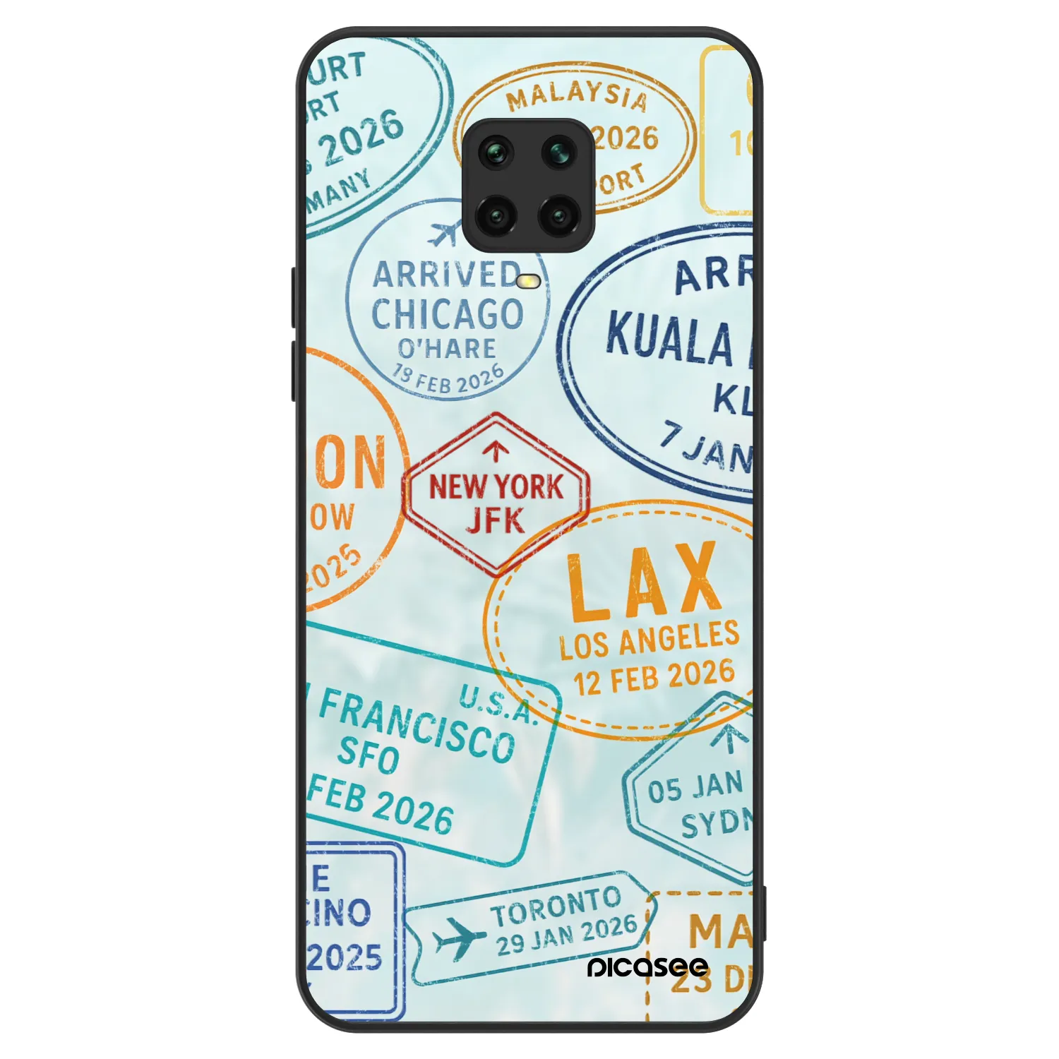 Picasee ULTIMATE CASE za Xiaomi Redmi Note 9S - PASSPORT EDITION