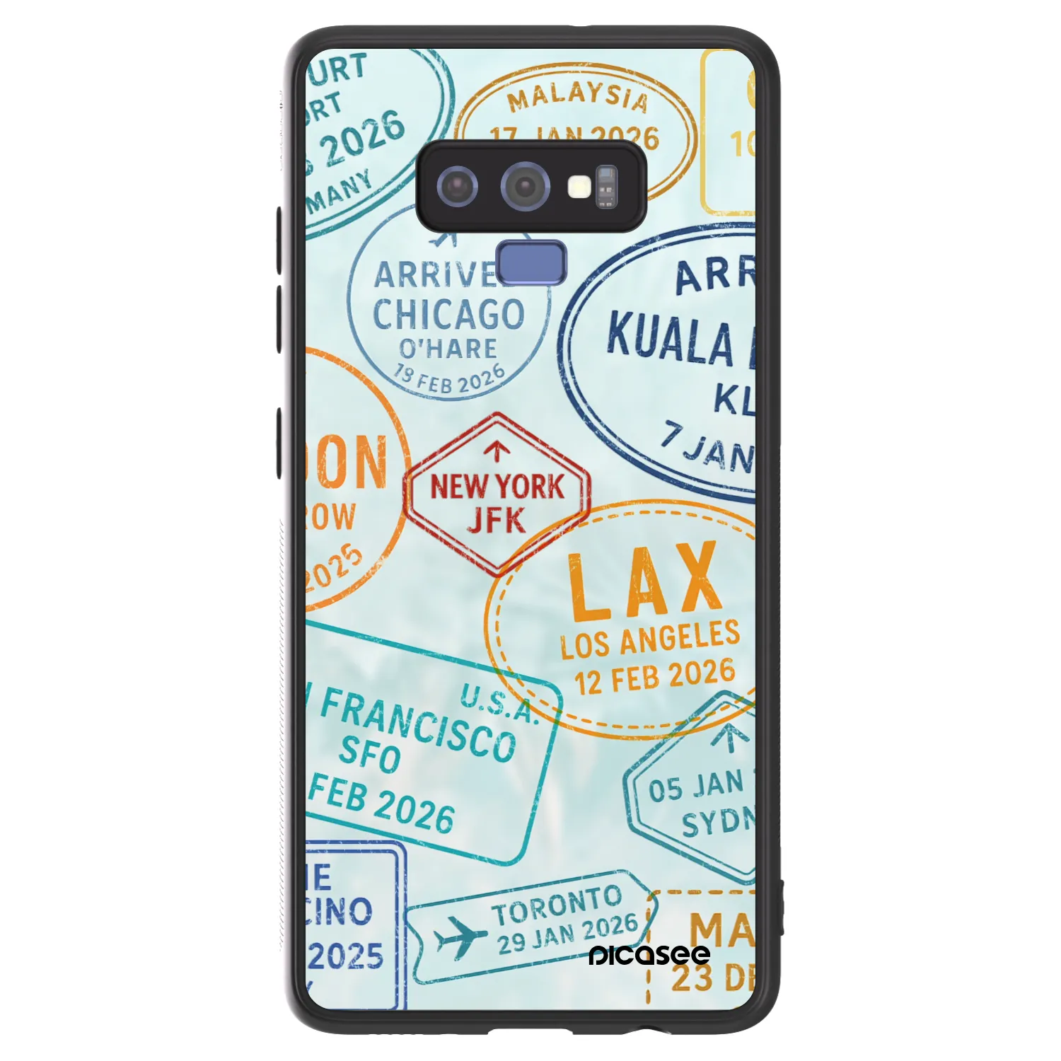 Picasee ULTIMATE CASE za Samsung Galaxy Note 9 N960F - PASSPORT EDITION